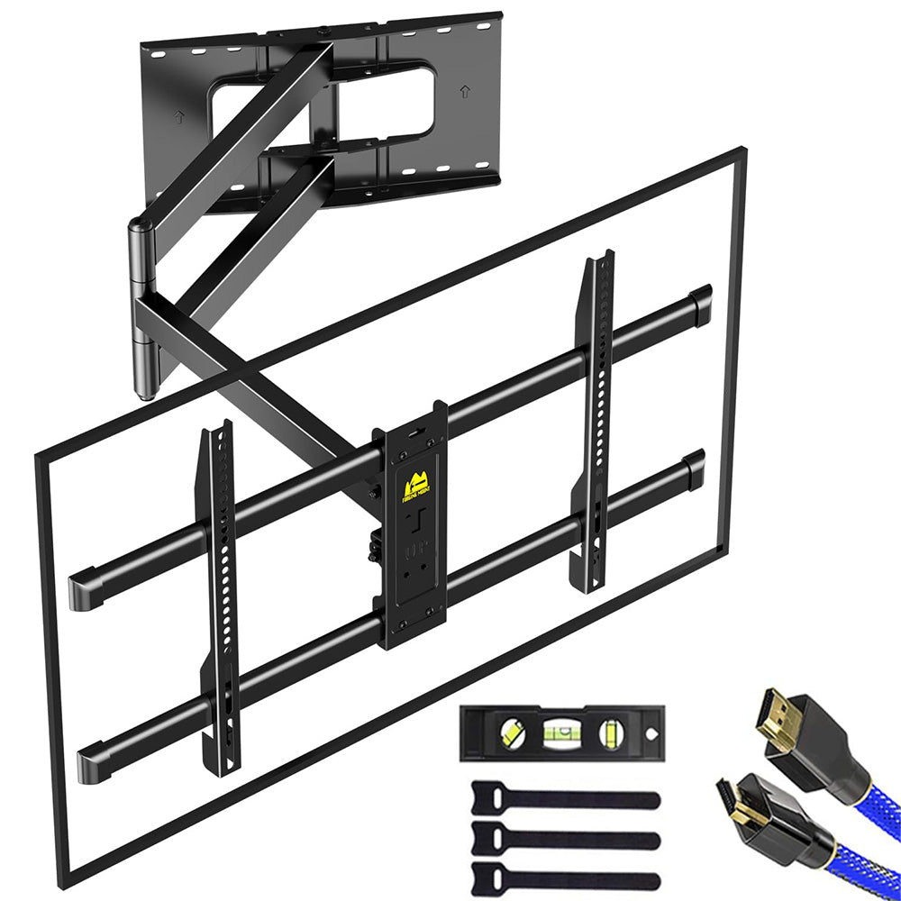 FORGING MOUNT Full Motion TV Wall Mount Fits 42 to 80 TVs