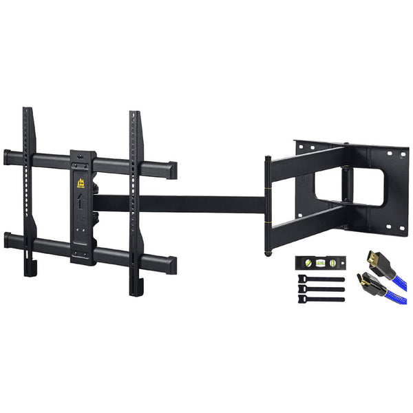 TV Mount Full Motion with 43 inch Long Arm, Fits 42 to 80 Inch Flat