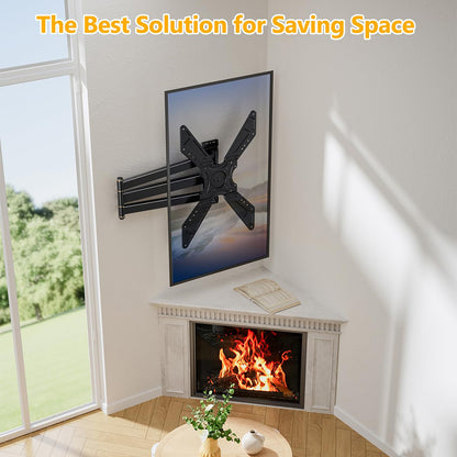 FORGING Full Motion Corner TV Wall Mount for 32-75 Inch