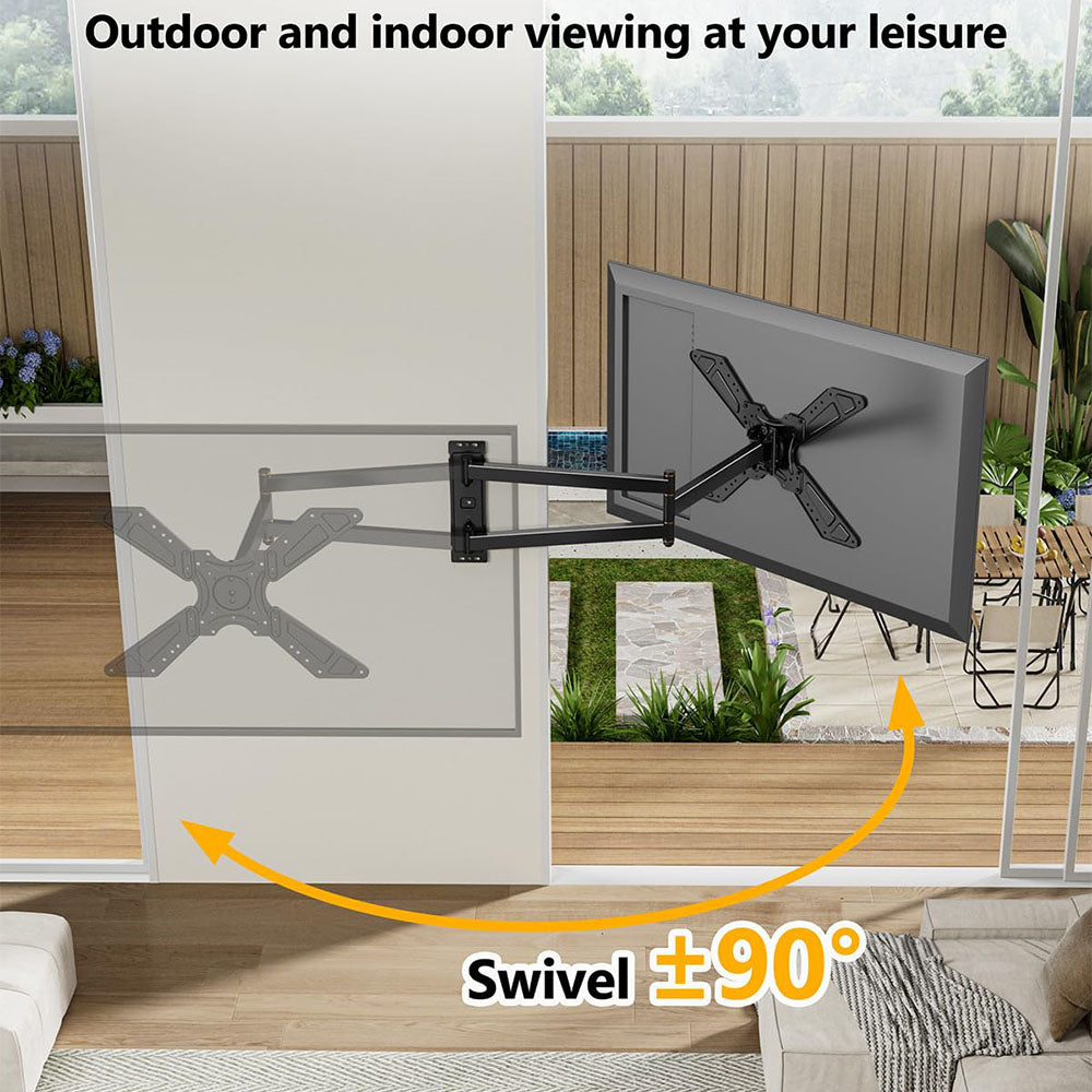 FORGING Full Motion Corner TV Wall Mount for 32-75 Inch