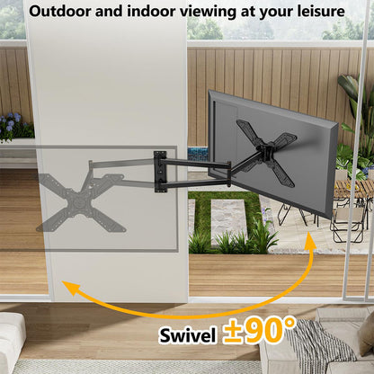 FORGING Full Motion Corner TV Wall Mount for 32-75 Inch