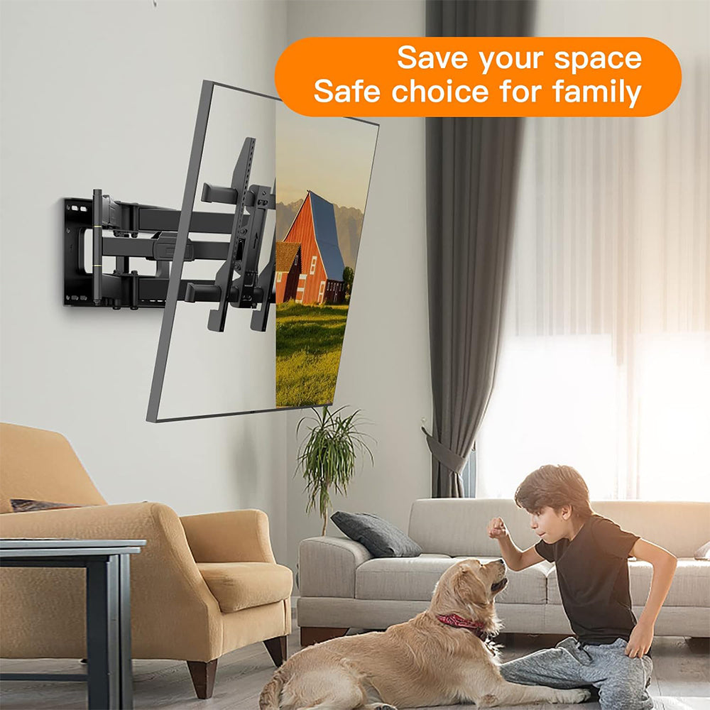 FORGING MOUNT Heavy Duty Long Arm TV Wall Mount for 50-90 inch