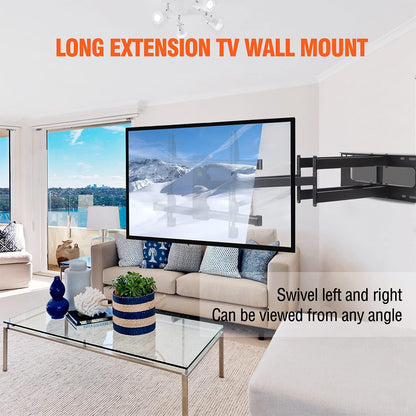 FORGING MOUNT Heavy Duty Long Arm TV Wall Mount for 50-90 inch