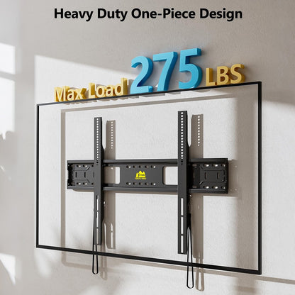 FORGING MOUNT Heavy Duty Fixed TV Wall Mount for 65-110 inch
