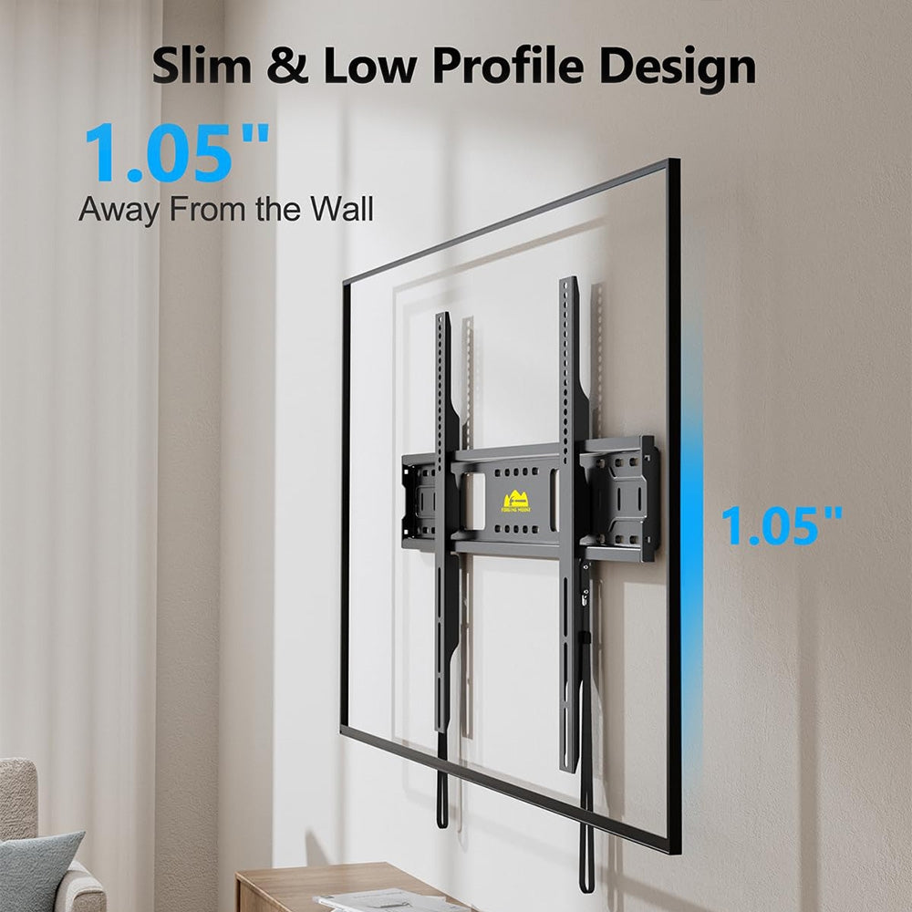 FORGING MOUNT Heavy Duty Fixed TV Wall Mount for 65-110 inch
