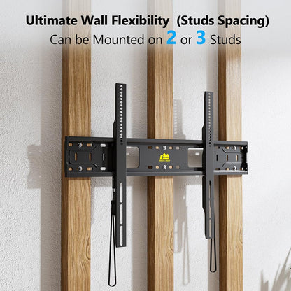 FORGING MOUNT Heavy Duty Fixed TV Wall Mount for 65-110 inch