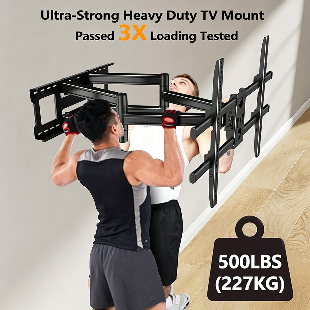 FORGING MOUNT  Heavy Duty Full Motion TV Mount 60 to 120 inch