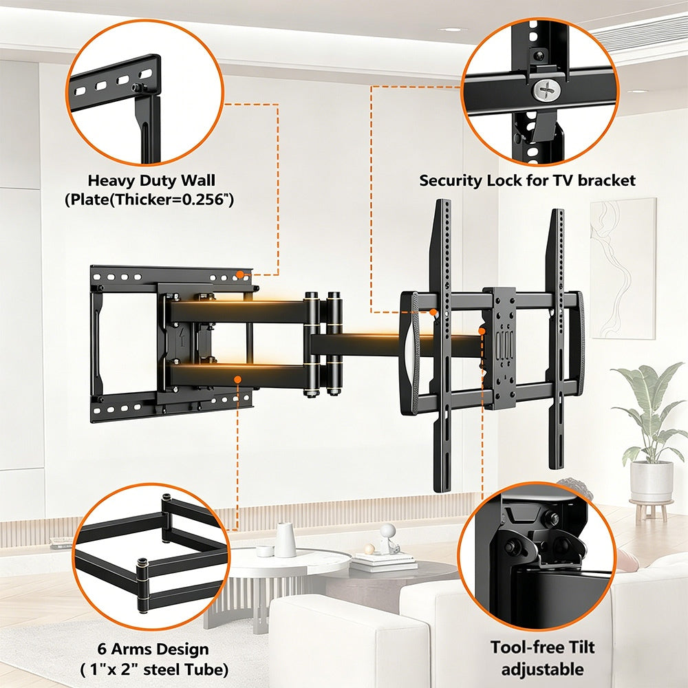 FORGING Mount Heavy Duty TV Wall Mount for 42-110 TVs