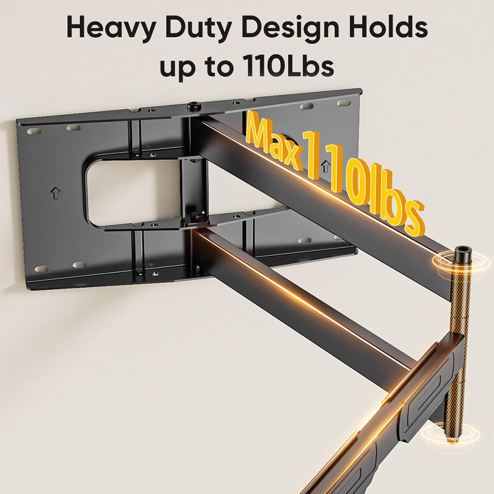 FORGING MOUNT Full Motion TV Wall Mount  Fits 42 to 80 Inch
