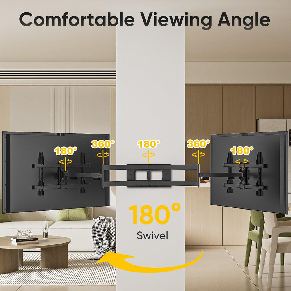 FORGING MOUNT Full Motion TV Wall Mount  Fits 42 to 80 Inch