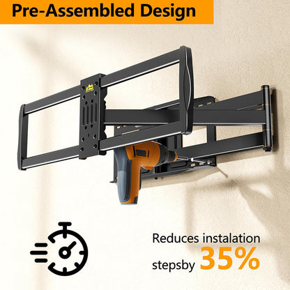 FORGING Mount 43–110 inch Long Arm Full Motion TV Wall Mount Holds