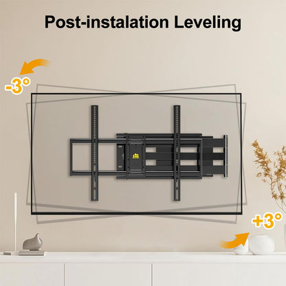FORGING MOUNT Long Arm Full Motion TV Wall Mount For Most 42-100 Inch