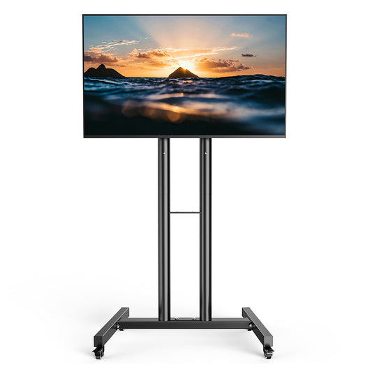 FORGING MOUNT Mobile TV Cart for 23-60 Flat Curved Screen TVs