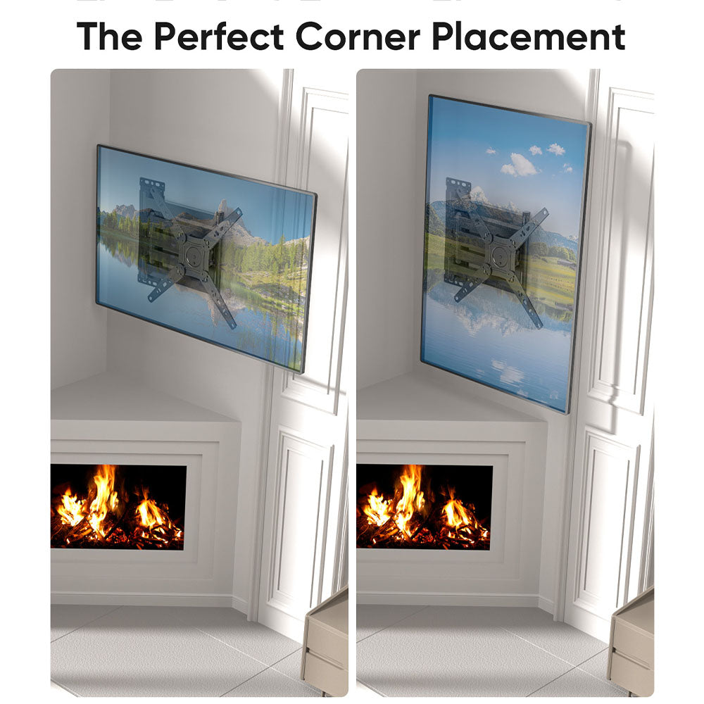 FORGING MOUNT TV Wall Long Arm Mount Articulating for 17-50 Inch TVs