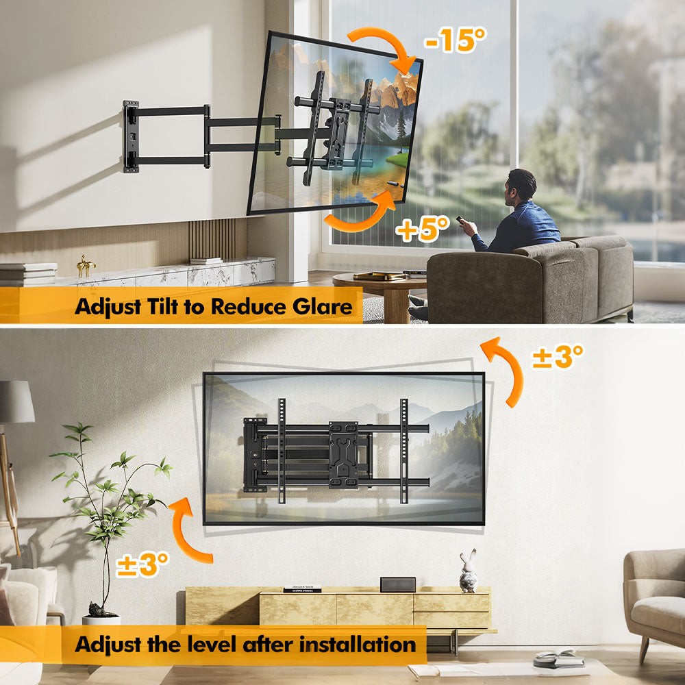 FORGING MOUNT Long Arm TV Wall Mount