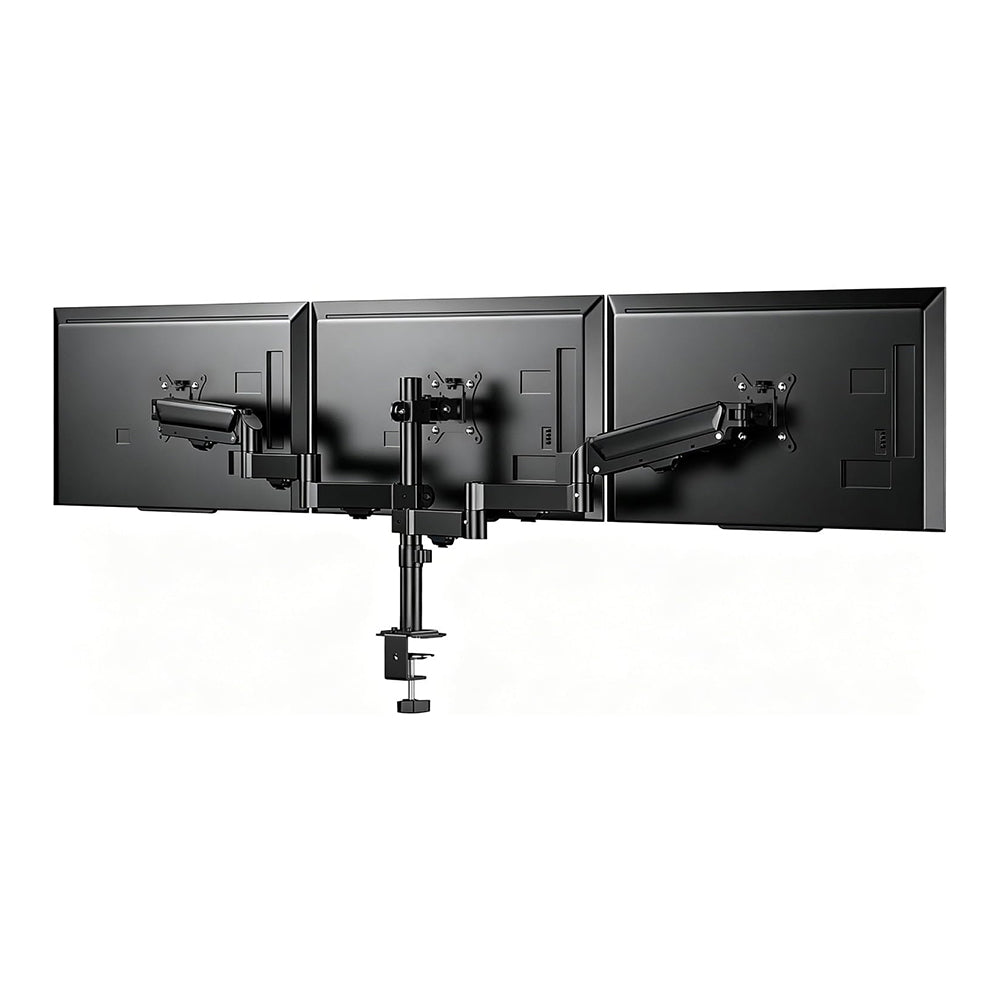 FORGING MOUNT Triple Monitor Mount for 13 to 32 inch Screens