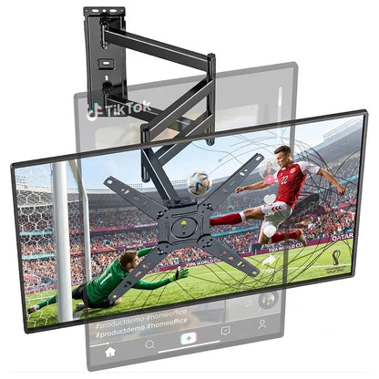 FORGING MOUNT TV Wall Long Arm Mount Articulating for 17-50 Inch TVs