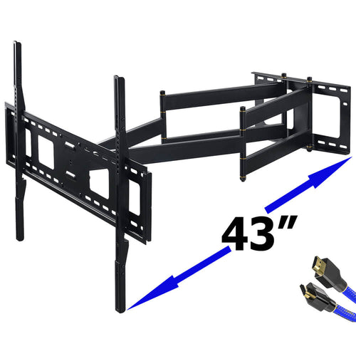 Mounting Dream TV Wall Mount for 32-65 Inch TV, TV Mount with Swivel and  Tilt, Full Motion TV Bracket with Articulating Dual Arms, Fits 16inch  Studs
